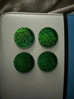 Pokemon TCG Dark Green And Light Green Shaymin Coin (only Light Left) - Image 1