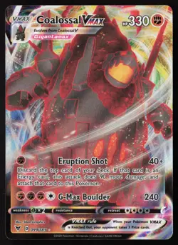 Coalossal Vmax - 099/185 - Ultra Rare - Vivid Voltage - Pokemon Card - NM/M - Image 1