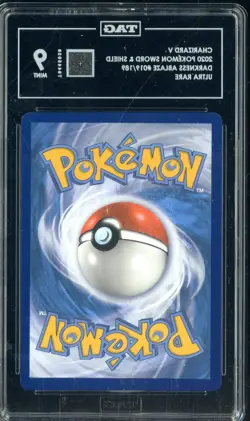 2020 Pokemon Sword & Shield Darkness Ablaze #019/189 Charizard V UR TAG 9 - Image 2