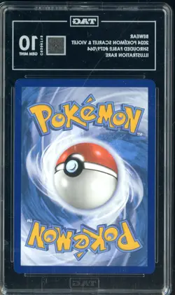 2024 Pokemon SV Shrouded Fable #079 Bewear Illustration Rare TAG 10 - Image 2
