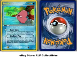 2006 Pokemon, EX Crystal Guardians, #7/100 Luvdisc, Reverse Holo Rare - Image 1