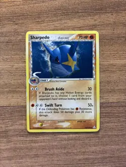 Pokemon EX Holon Phantoms Sharpedo #53/110 Delta Species 2016 Non-Holo MP - Image 1
