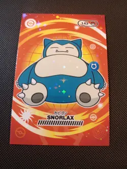 Pokemon Snorlax 143 Star Ice Holo 2024 Pocket Book Set US Seller - Image 1