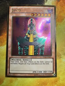 Yugioh - Jinzo - PGLD-EN051 - Premium Gold Unlimited Edition - Near Mint - Image 1
