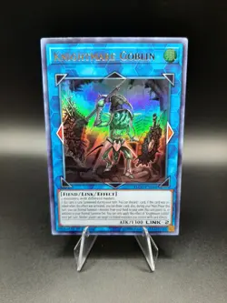 Yu-Gi-Oh! Knightmare Goblin FLOD-EN044 Ultra Rare 1st Ed *Pack Fresh!* - Image 1