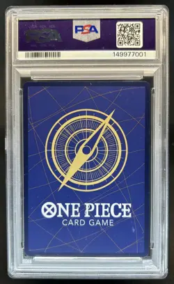 2025 One Piece The Best Vol. 2 Monkey D. Luffy Promo Alternate #EB02-061 PSA 10 - Image 2