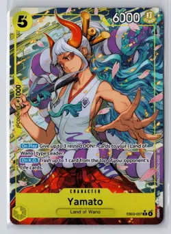 Extra Booster: One Piece Heroines Edition #EB03-057 Yamato (Alternate Art) - Image 1