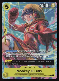 Monkey.D.Luffy - OP07-109 - SR - Alt Art Promo - One Piece Card - NM/M - Image 1