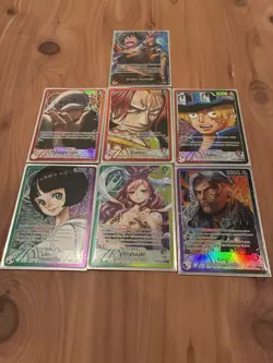 One piece TCG Alt Art Leader Lot - Image 1