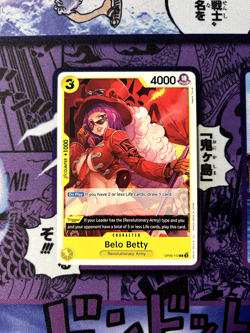 Belo Betty OP09-112 English Common Emperors In The New World One Piece Card Game - Image 1
