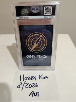 PSA 10 One Piece Paramount war SMOKER OP-02 Alt art leader - Image 2