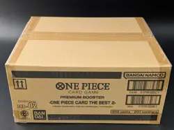 One Piece PRB-02 The Best Vol 2 Premium English Booster 10-Box Case SEALED - Image 1