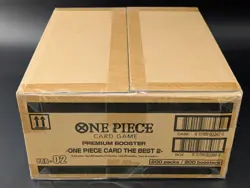 One Piece PRB-02 The Best Vol 2 Premium English Booster 10-Box Case SEALED - Image 2