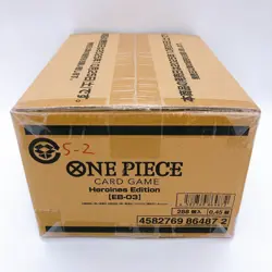 One Piece Japanese Extra Booster Heroines Edition Sealed Case (12 Boxes) EB-03 - Image 2