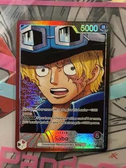 One Piece Sabo OP13-004 Leader Alt Art Carrying On His Will English - Image 1