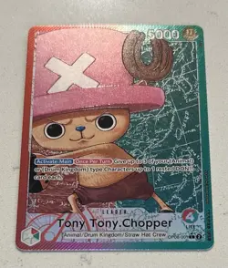 Tony Tony Chopper Alt Art Leader OP08-001 Two Legends English One Piece TCG - Image 2
