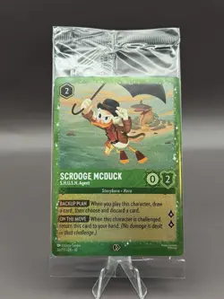 Disney Lorcana Scrooge McDuck-S.H.U.S.H. Agent Promo Foil 36/P3 - Image 1