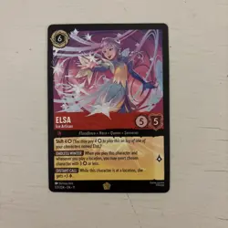 2026 Disney Lorcana Winterspell TCG Elsa Ice Artisan #123/204 - Image 1