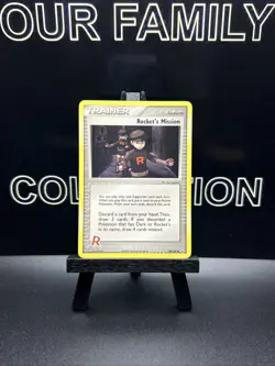 Rocket's Mission 88/109 2004 EX Team Rocket Pokemon Card Trainer - LP - Image 1