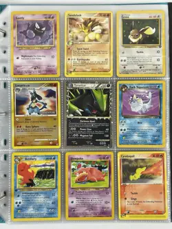 Pokemon Card Collection VTG Binder Holo Rare 1st E-Reader WoTC Tyranitar Prime - Image 1