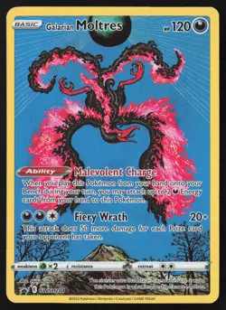 Galarian Moltres - SWSH284 - Black Star Promo - Pokemon Card - NM/M - Image 1