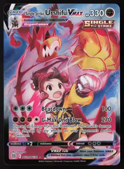 Single Strike Urshifu VMAX - TG19/TG30 - Brilliant Stars - Pokemon Card - NM/M - Image 1