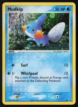 Mudkip - 018 - Black Star Promo - Pokemon Card - LP - Image 1