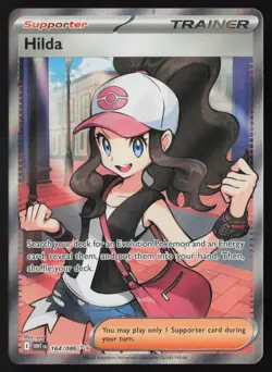 Hilda - 164/086 - Ultra Rare - White Flare - Pokemon Card - NM/M - Image 1