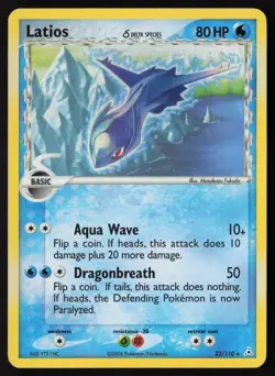 Latios - 22/110 - Holo - Holon Phantoms - Pokemon Card - LP - Image 1