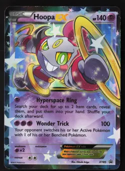 Hoopa EX - XY85 - Black Star Promo - Pokemon Card - LP - Image 1