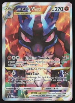 Lucario VSTAR - SWSH291 - Black Star Promos - Pokemon Card - NM/M - Image 1