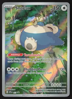 Snorlax - SVP 051 - Pokemon 151 ETB - Black Star Promo - Pokemon Card - LP - Image 1