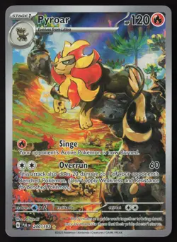 Pyroar - 200/193 - Illustration Rare - Paldea Evolved - Pokemon Card - NM/M - Image 1