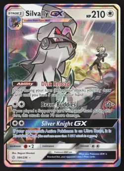 Silvally GX - 184/236 - Ultra Rare - Cosmic Eclipse - Pokemon Card - NM/M - Image 1