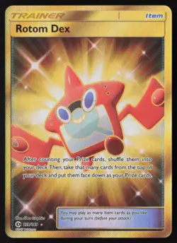 Rotom Dex - 159/149 - Secret Rare - Sun & Moon - Pokemon Card - NM/M - Image 1
