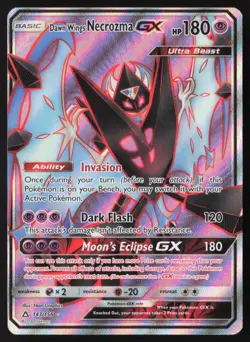 Dawn Wings Necrozma GX - 143/156 - Ultra Rare - Ultra Prism - Pokemon Card - LP - Image 1
