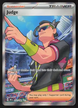 Judge - 222/182 - Ultra Rare - Destined Rivals - Pokemon Card - NM/M - Image 1