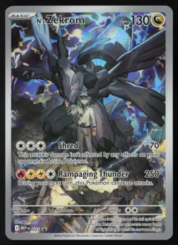 N's Zekrom - MEP 031 - Black Star Promo - Pokemon Card - NM/M - Image 1