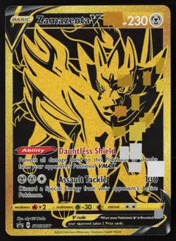 Zamazenta V - SWSH077 - Black Star Promo - Pokemon Card - NM/M - Image 1