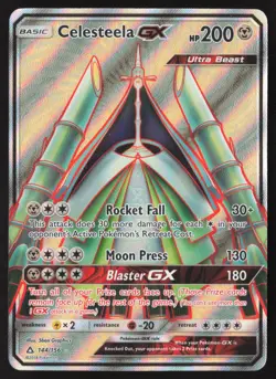 Celesteela GX - 144/156 - Ultra Rare - Ultra Prism - Pokemon Card - LP - Image 1