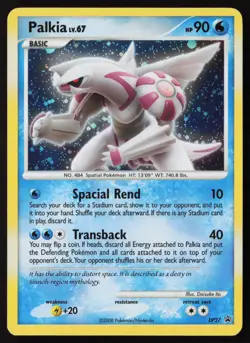 Palkia - DP27 - Holo - Black Star Promo - Pokemon Card - LP - Image 1