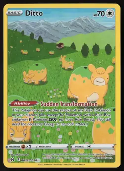 Ditto - GG22/GG70 - Ultra Rare - Crown Zenith - Pokemon Card - NM/M - Image 1