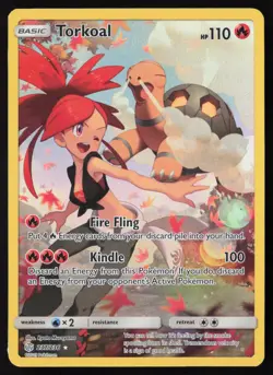 Torkoal - 237/236 - Secret Rare - Cosmic Eclipse - Pokemon Card - NM/M - Image 1