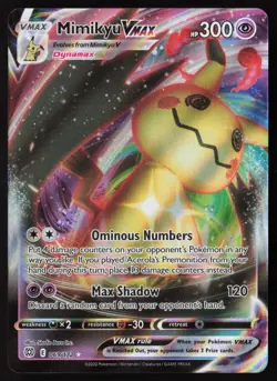 Mimikyu VMAX - 069/172 - Ultra Rare - Brilliant Stars - Pokemon Card - NM/M - Image 1