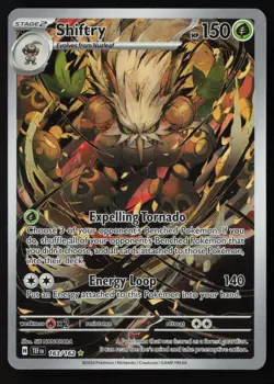 Shiftry - 163/162 - Illustration Rare - Temporal Forces - Pokemon Card - NM/M - Image 1