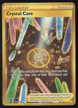 Crystal Cave - 230/203 - Secret Rare - Evolving Skies - Pokemon Card - LP - Image 1