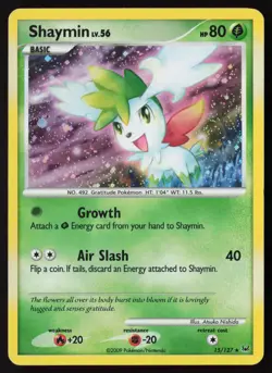 Shaymin - 15/127 - Holo - Platinum - Pokemon Card - LP - Image 1
