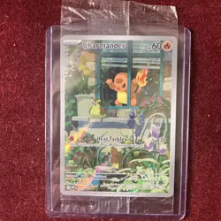 Sealed 2023 ✨ Charmander 044 Black Star Promo 🪟 Obsidian Flames Pokemon Card 🔥 - Image 1