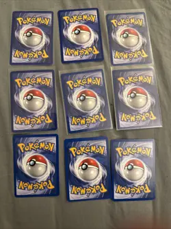 Lot of Vintage Pokemon TCG Jungle and Team Rocket 9 Cards! - Image 2
