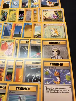 Vintage Pokemon Base Set Starter Lot – 60 Cards – WOTC Base Set - Common Rare - Image 5